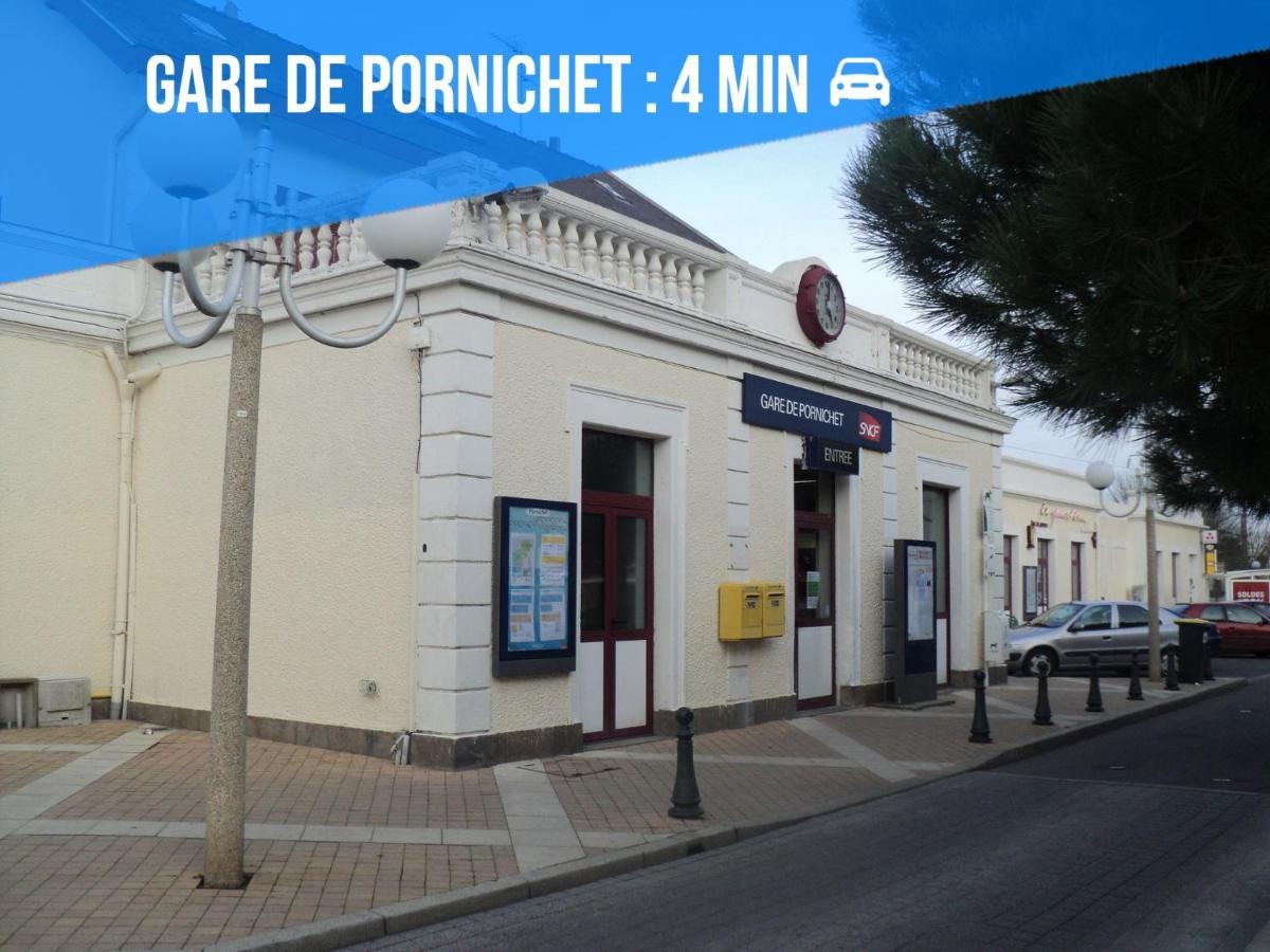Appartement La Baule Pornichet Terrasse - Cuisine - Calme - Wifi - Parking Gratuit Екстериор снимка