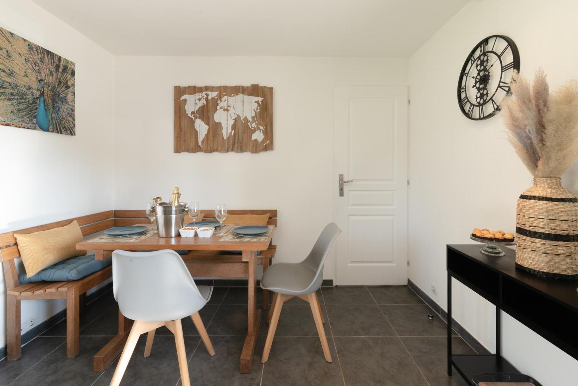 Appartement La Baule Pornichet Terrasse - Cuisine - Calme - Wifi - Parking Gratuit Екстериор снимка