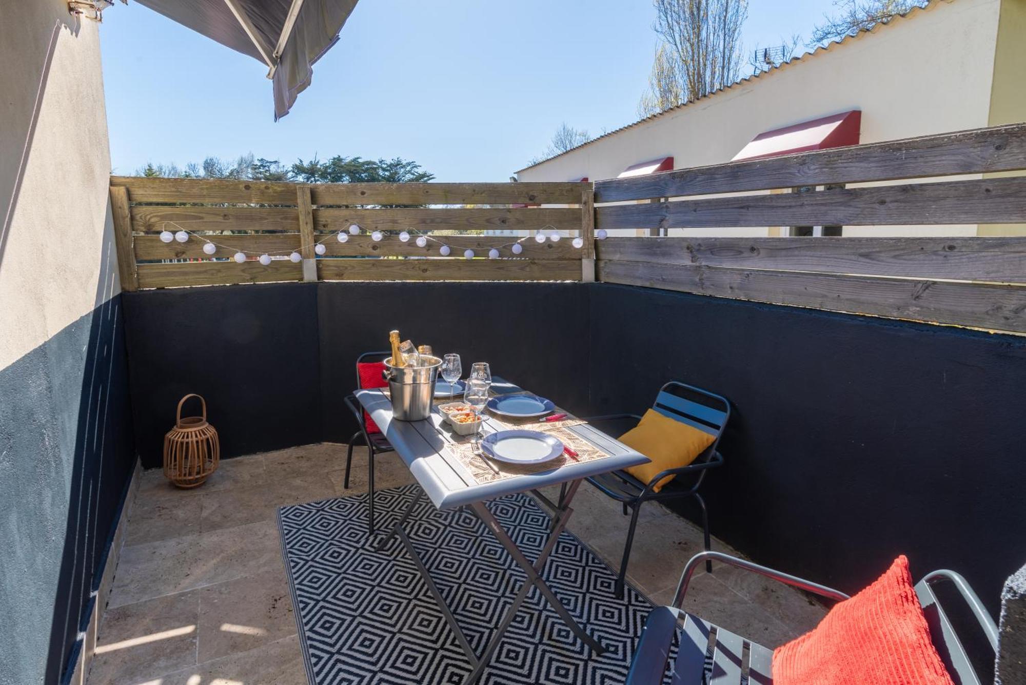 Appartement La Baule Pornichet Terrasse - Cuisine - Calme - Wifi - Parking Gratuit Екстериор снимка