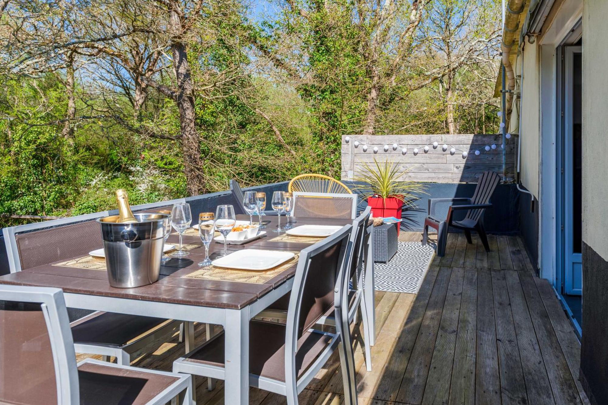 Appartement La Baule Pornichet Terrasse - Cuisine - Calme - Wifi - Parking Gratuit Екстериор снимка