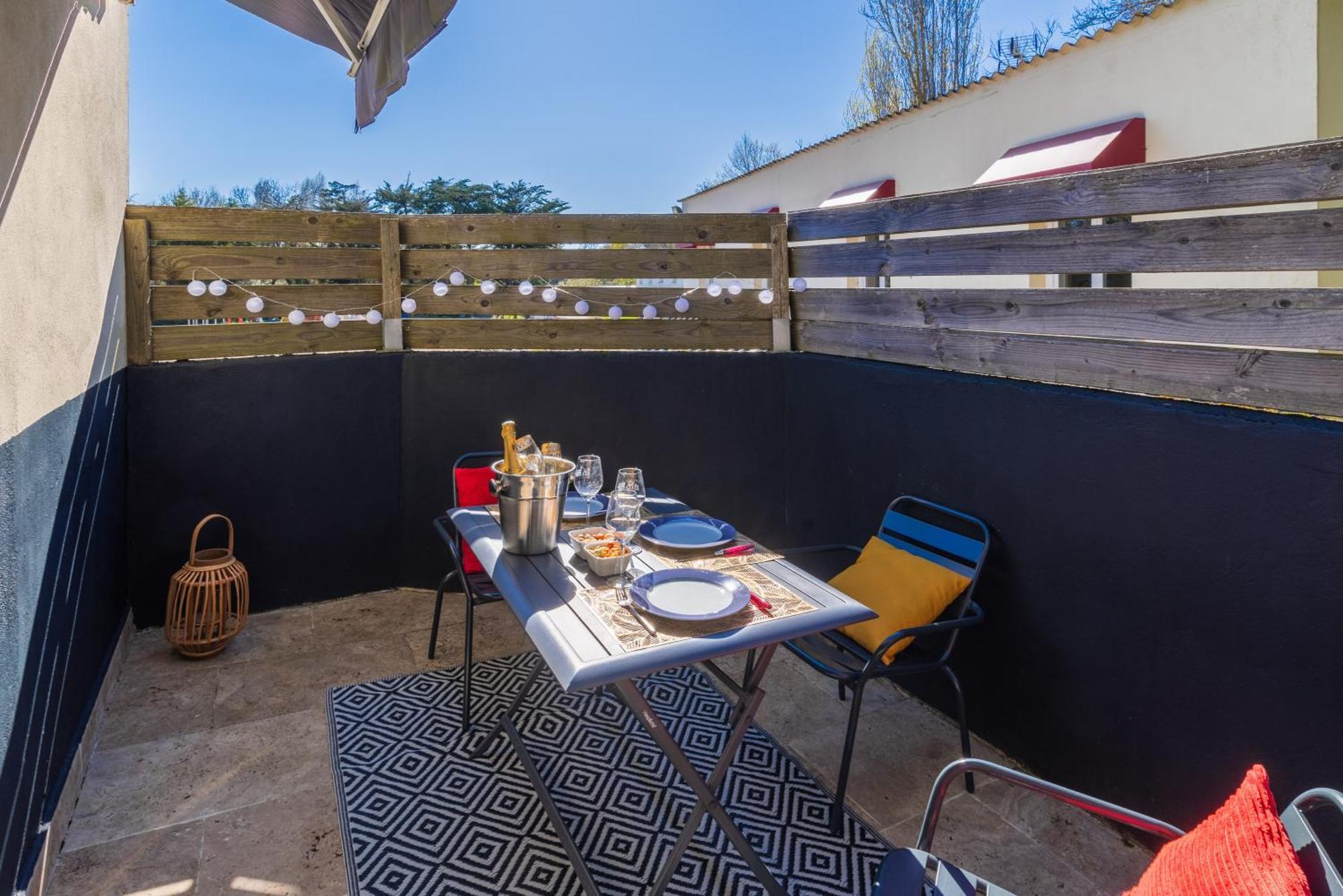 Appartement La Baule Pornichet Terrasse - Cuisine - Calme - Wifi - Parking Gratuit Екстериор снимка
